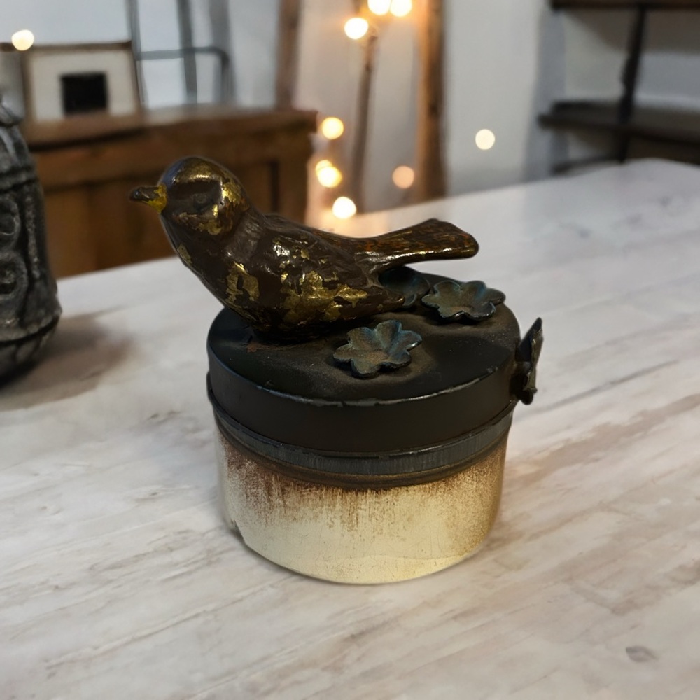 VTG | Bird Trinket Box